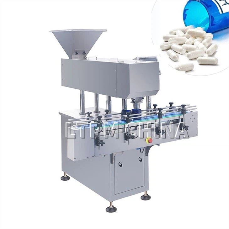 Multi Channel Electronic Automatic Tablet Capsule Counting Machine Line Multi Channel Electronic Automatic Tablet Capsule Counting Machine Line