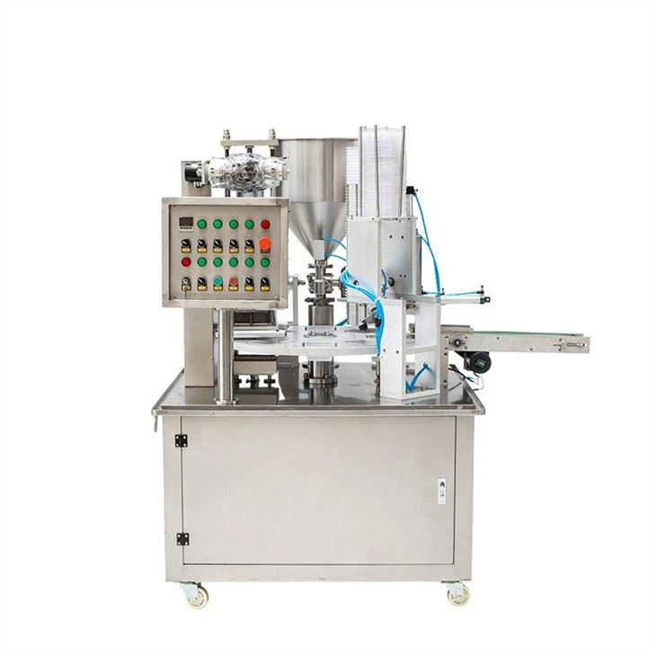 Automatic Tabletop Cup Filling Sealing Machine Automatic Tabletop Cup Filling Sealing Machine