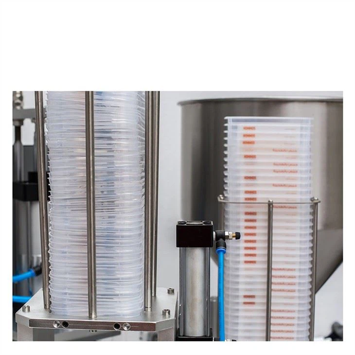 Automatic Tabletop Cup Filling Sealing Machine Automatic Tabletop Cup Filling Sealing Machine